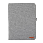 For OPPO Pad Neo 11.4 Fabric Leather Tablet Case(Grey)