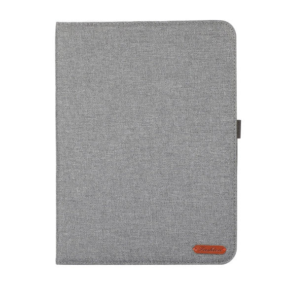 For OPPO Pad Neo 11.4 Fabric Leather Tablet Case(Grey)
