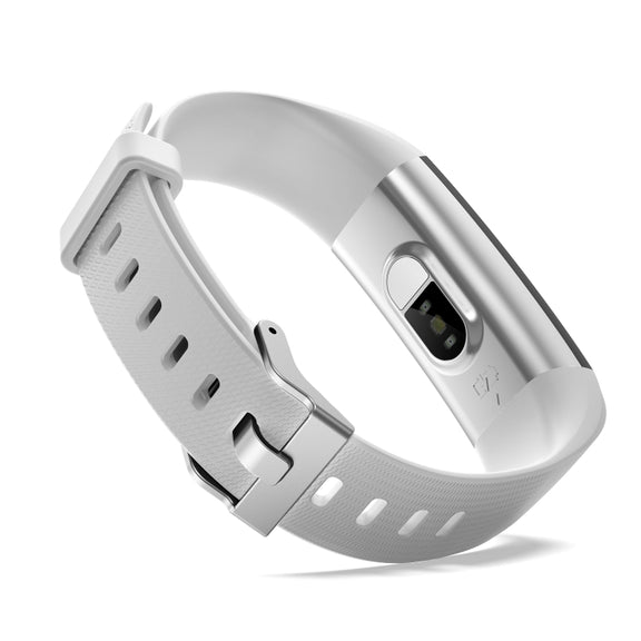 S5-4 Smart Bracelet IP68 Water-resistant Heart Rate Sport Fitness Tracker Smart Watch(White)