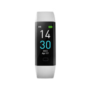 S5-4 Smart Bracelet IP68 Water-resistant Heart Rate Sport Fitness Tracker Smart Watch(White)
