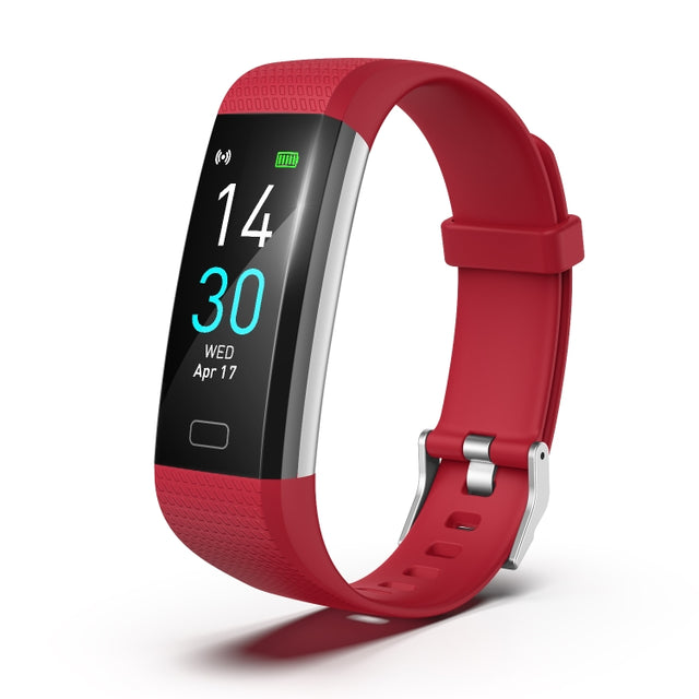 S5-4 Smart Bracelet IP68 Water-resistant Heart Rate Sport Fitness Tracker Smart Watch(Red)