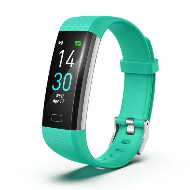 S5-4 Smart Bracelet IP68 Water-resistant Heart Rate Sport Fitness Tracker Smart Watch(Green)