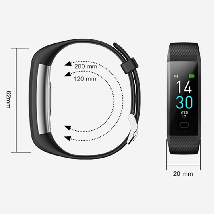 S5-4 Smart Bracelet IP68 Water-resistant Heart Rate Sport Fitness Tracker Smart Watch(White)