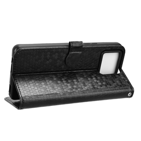 For Asus Zenfone 11 Ultra Honeycomb Dot Texture Leather Phone Case(Black)