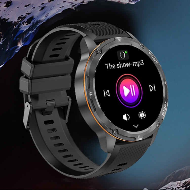 LEMFO AK59 1.43 inch AMLOED Round Screen Silicone Strap Smart Watch(Silver)