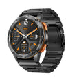 LEMFO AK59 1.43 inch AMLOED Round Screen Steel Strap Smart Watch(Black) - free shipping - PMC TechLife - Order now!