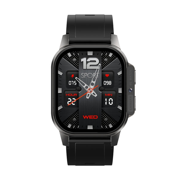 LEMFO DM62 2.13 inch AMOLED Square Screen Smart Watch Android 8.1, Specification:2GB+16GB(Black)