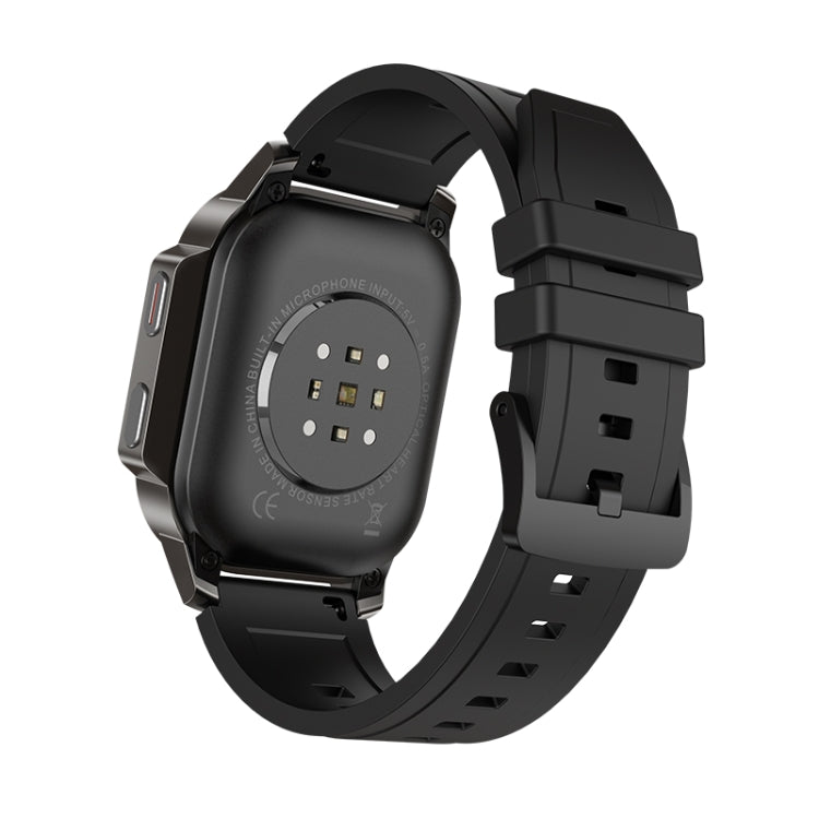 LEMFO DM62 2.13 inch AMOLED Square Screen Smart Watch Android 8.1, Specification:2GB+16GB(Black)