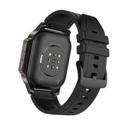 LEMFO DM62 2.13 inch AMOLED Square Screen Smart Watch Android 8.1, Specification:2GB+16GB(Black)