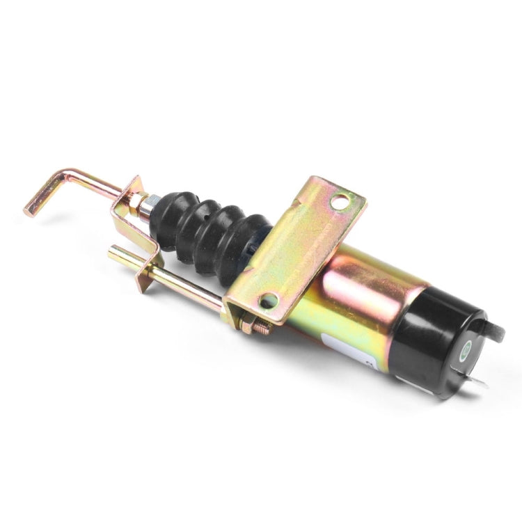 Lister Petter 24V Engine Flameout Solenoid Valve with Magnetic 366-07198(Black)