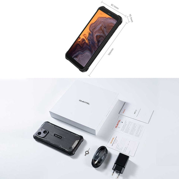 Oukitel WP32, 4GB+128GB, IP68/IP69K, 5.93 inch Android 13 Unisoc Tiger T606 Octa-core, NFC, OTG, Network: 4G(Orange)