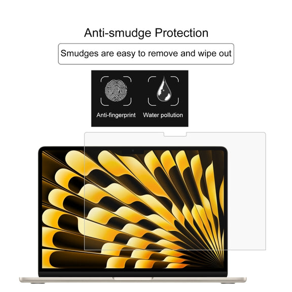 For Macbook Air 15.3 2023/2024/2025 0.26mm 9H Surface Hardness Explosion-proof Tempered Glass Film