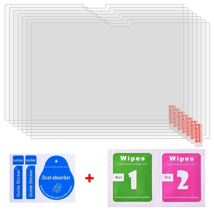 For Macbook Air 13.6 2023/2024/2025 25pcs 0.26mm 9H Surface Hardness Explosion-proof Tempered Glass Film