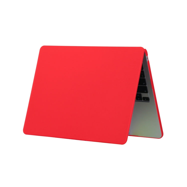 For MacBook Air 15.3 2025 / 2024 / 2023 Laptop Matte Style Protective Case(Red)