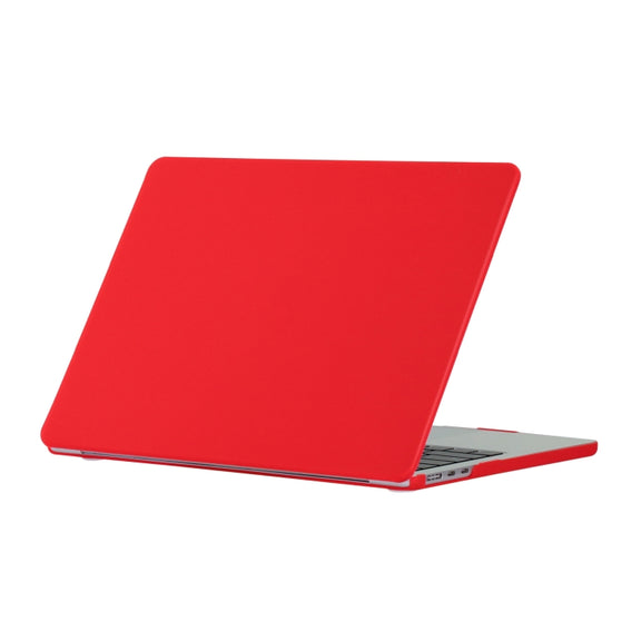 For MacBook Air 15.3 2025 / 2024 / 2023 Laptop Matte Style Protective Case(Red)