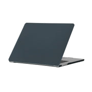 For MacBook Air 15.3 2025 / 2024 / 2023 Laptop Matte Style Protective Case(Black)