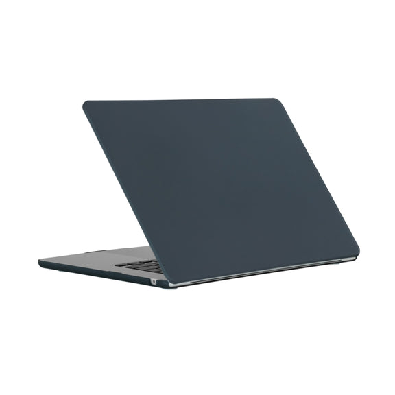 For MacBook Air 15.3 2025 / 2024 / 2023 Laptop Matte Style Protective Case(Black)