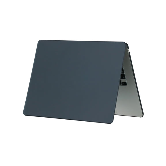 For MacBook Air 15.3 2025 / 2024 / 2023 Laptop Matte Style Protective Case(Black)