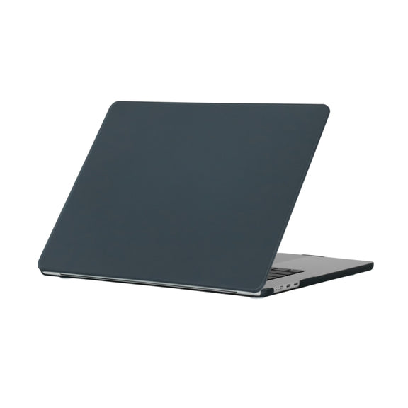 For MacBook Air 15.3 2025 / 2024 / 2023 Laptop Matte Style Protective Case(Black)