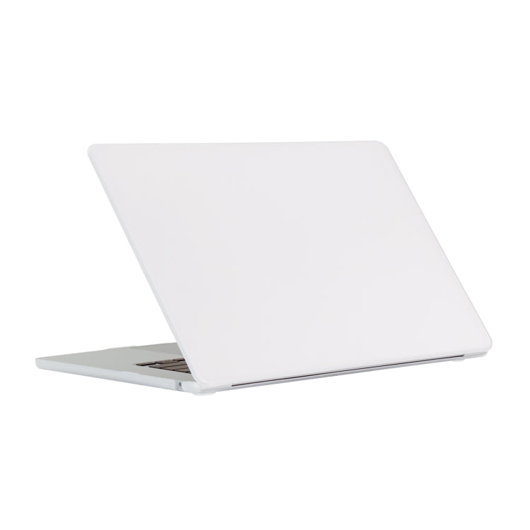 For MacBook Air 15.3 2024 A2941 (M2)/A3114 (M3) Laptop Matte Style Protective Case(White)