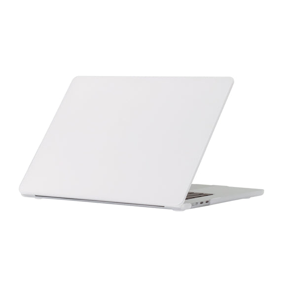For MacBook Air 15.3 2024 A2941 (M2)/A3114 (M3) Laptop Matte Style Protective Case(White)