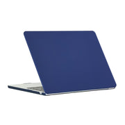 For MacBook Air 15.3 2024 A2941 (M2)/A3114 (M3) Laptop Matte Style Protective Case(Peony Blue)