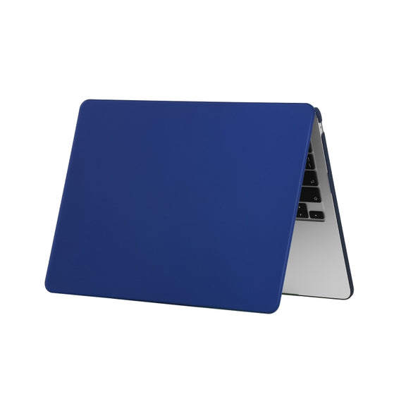 For MacBook Air 15.3 2024 A2941 (M2)/A3114 (M3) Laptop Matte Style Protective Case(Peony Blue)