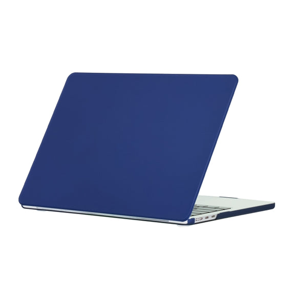 For MacBook Air 15.3 2024 A2941 (M2)/A3114 (M3) Laptop Matte Style Protective Case(Peony Blue)