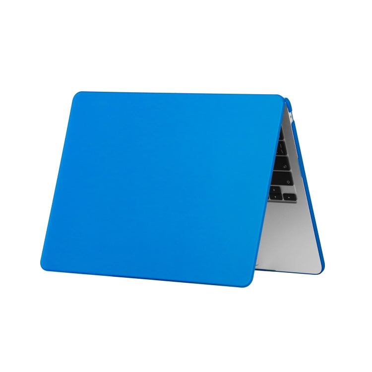 For MacBook Air 15.3 2024 A2941 (M2)/A3114 (M3) Laptop Matte Style Protective Case(Dark Blue)