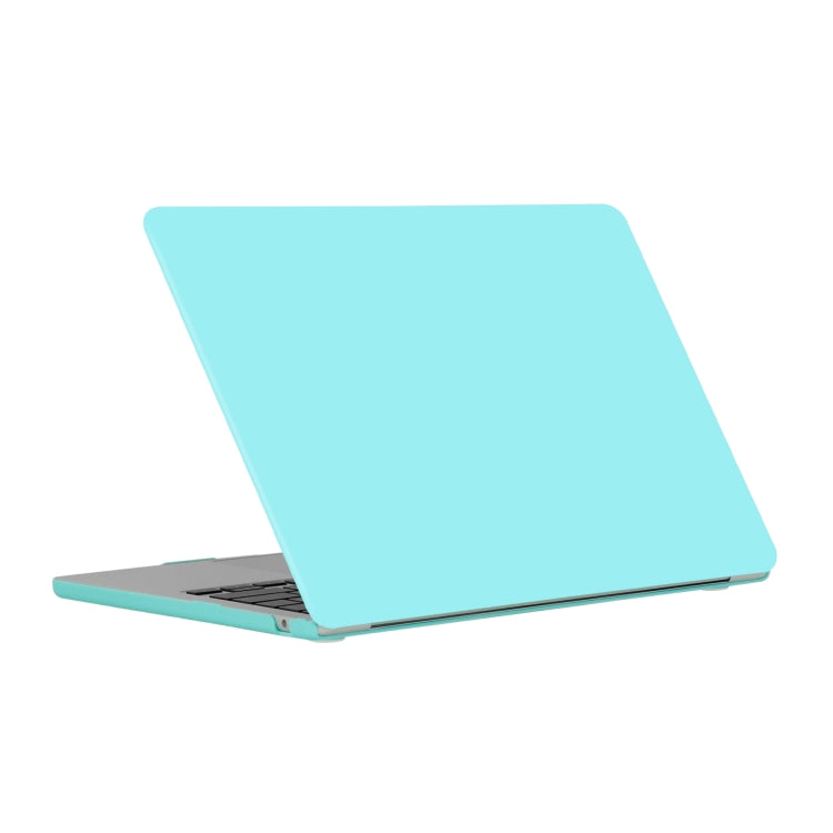 For MacBook Air 15.3 2025 / 2024 / 2023 Laptop Matte Style Protective Case(Actual Blue)