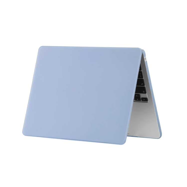 For MacBook Air 15.3 2024 A2941 (M2)/A3114 (M3) Laptop Matte Style Protective Case(Far Peak Blue)