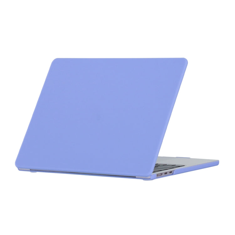 For MacBook Air 15.3 2024 A2941 (M2)/A3114 (M3) Laptop Matte Style Protective Case(New Actual Blue)