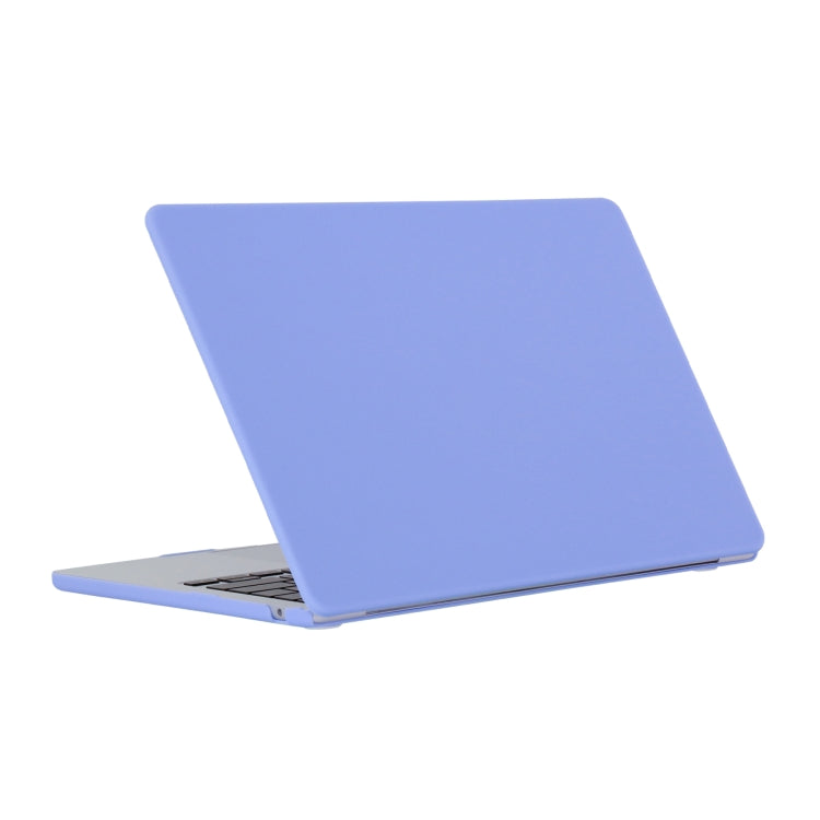 For MacBook Air 15.3 2024 A2941 (M2)/A3114 (M3) Laptop Matte Style Protective Case(New Actual Blue)