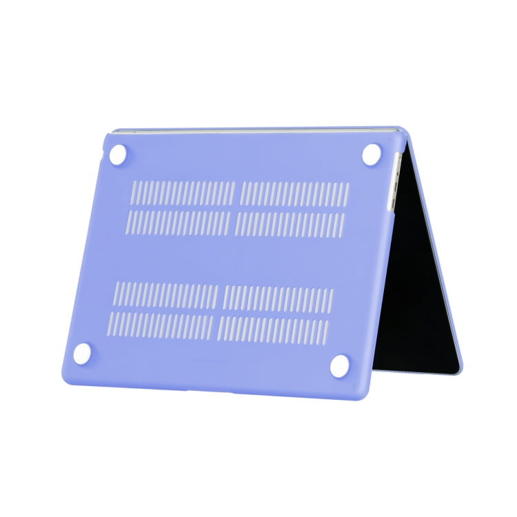 For MacBook Air 15.3 2024 A2941 (M2)/A3114 (M3) Laptop Matte Style Protective Case(New Actual Blue)