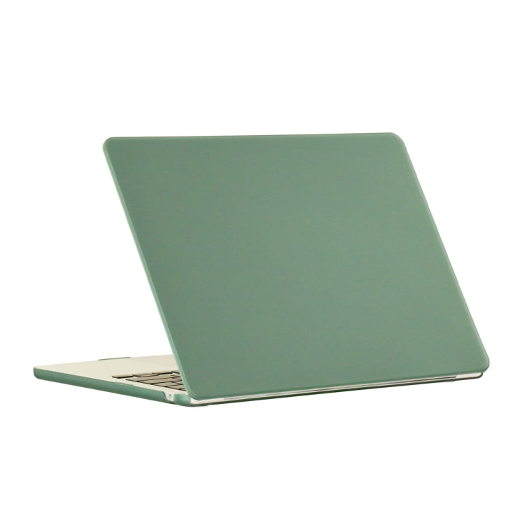 For MacBook Air 15.3 2025 / 2024 / 2023 Laptop Matte Style Protective Case(Dark Green)