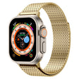 For Apple Watch 38mm Milanese Loop Magnetic Clasp Stainless Steel Watch Band(Gold) - Watch Bands by PMC TechLife | Online Shopping South Africa | PMC TechLife