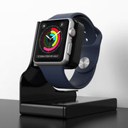 For Apple Watch Series Smart Watch Charging Stand PC Base(Red)