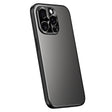 For iPhone 14 Pro Max R-JUST RJ-61 Electroplating Frosted TPU + PC Phone Case(Grey) - iPhone 14 Pro Max Cases by R-JUST | Online Shopping South Africa | PMC TechLife | Buy Now Pay Later Mobicred