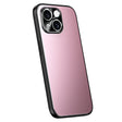 For iPhone 14 R-JUST RJ-61 Electroplating Frosted TPU + PC Phone Case(Pink) - iPhone 14 Cases by R-JUST | Online Shopping South Africa | PMC TechLife