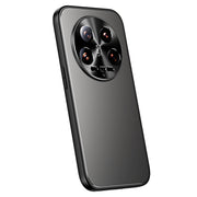 For Xiaomi 14 Ultra R-JUST RJ-61 Electroplating Frosted TPU + PC Phone Case(Grey)