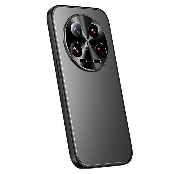 For Xiaomi 14 Ultra R-JUST RJ-61 Electroplating Frosted TPU + PC Phone Case(Grey)