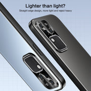 For vivo S18 Pro R-JUST RJ-61 Electroplating Frosted TPU + PC Phone Case(Silver)