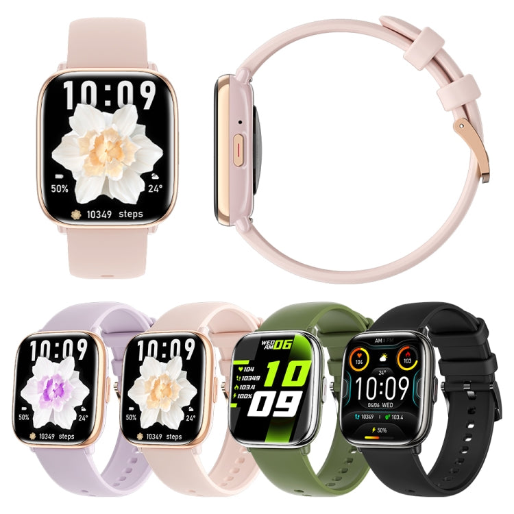 HD12 1.75 inch IP68 Water-resistant Smart Watch, Support Blood Oxygen Monitoring(Purple)
