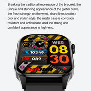 T98 2.04 inch IP68 Water-resistant Bluetooth Call Smart Watch, Support Blood Oxygen Monitoring(Pink)
