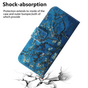 For Google Pixel 9 Coloured Drawing Flip Leather Phone Case(Apricot)