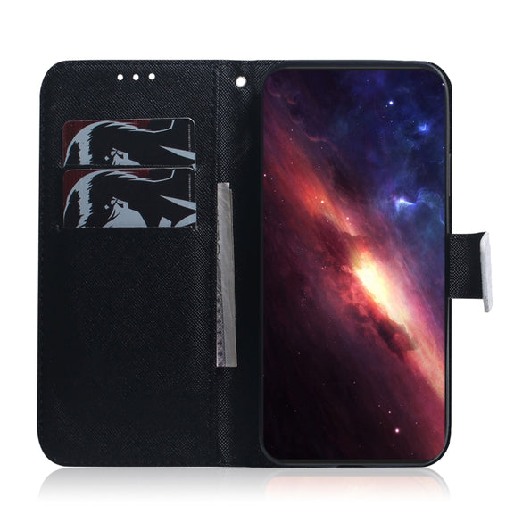 For Google Pixel 9 Coloured Drawing Flip Leather Phone Case(Panda)