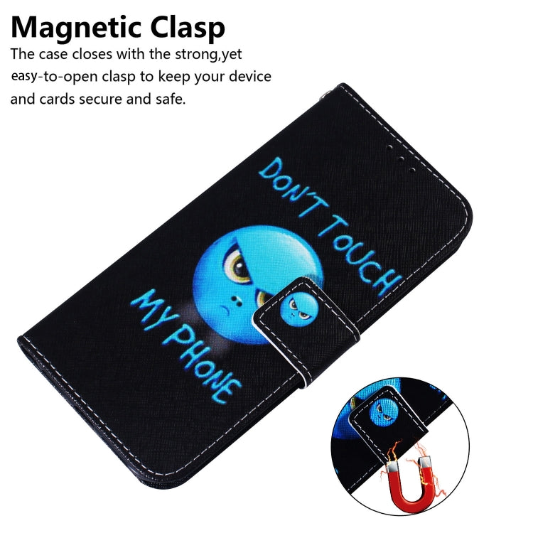 For Google Pixel 9 Coloured Drawing Flip Leather Phone Case(Anger)