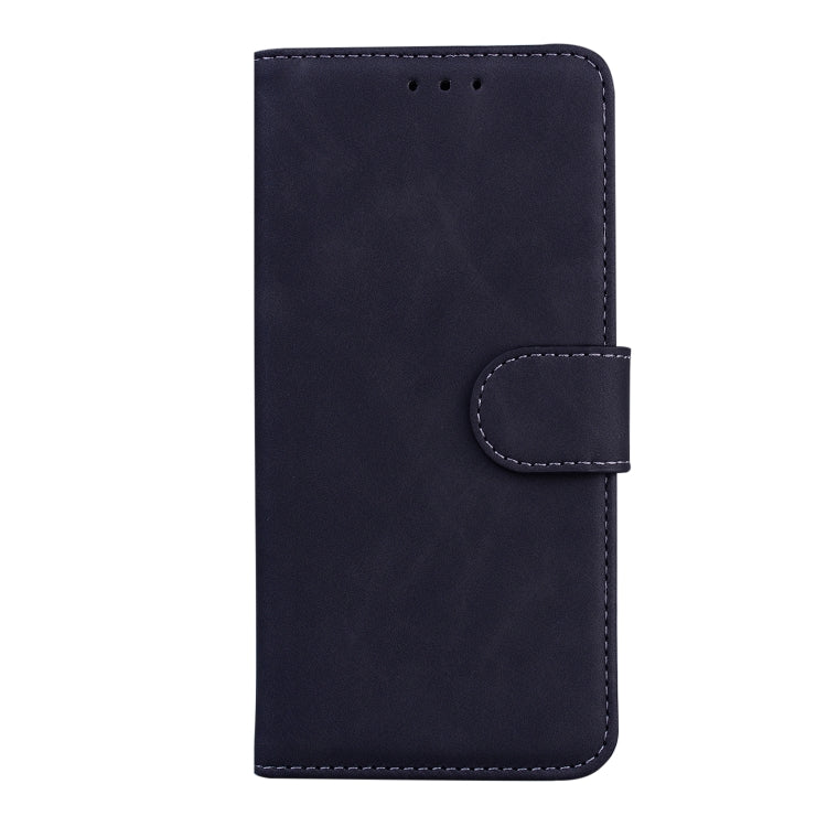 For Google Pixel 9 Pro Skin Feel Pure Color Flip Leather Phone Case(Black)