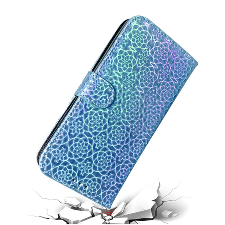 For Google Pixel 9 Pro Colorful Magnetic Buckle Leather Phone Case(Blue)