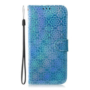 For Google Pixel 9 Colorful Magnetic Buckle Leather Phone Case(Blue)